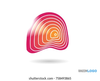 A initial logo. letter for your new startup