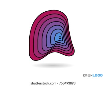 A initial logo. letter for your new startup