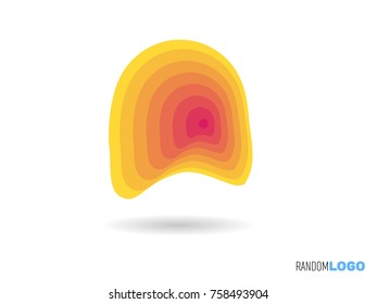 A initial logo. letter for your new startup