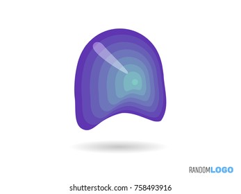 A initial logo. letter for your new startup
