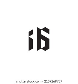 IS initial logo letters in high quality professional design that will print well across any print media