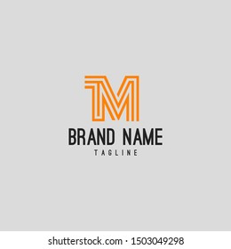 Initial logo M vector design. multipurpose
