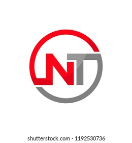 Initial Logo NT Circle