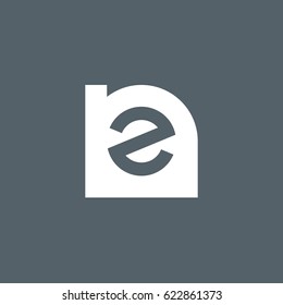 initial logo nz, zn,  inside n rounded letter negative space logo white gray background
