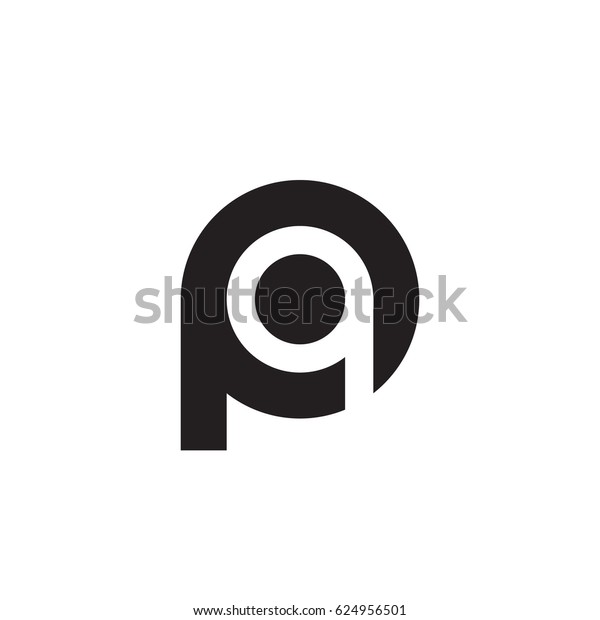 Initial Logo Pq Qp Q Inside Stock Vector Royalty Free