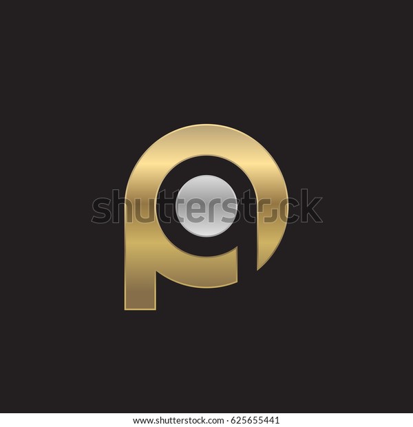 Initial Logo Pq Qp Q Inside Stock Vector Royalty Free