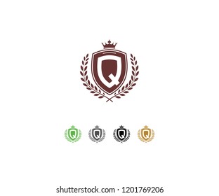 Initial logo Q