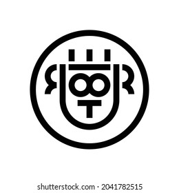 Initial Logo of R U B E R T O