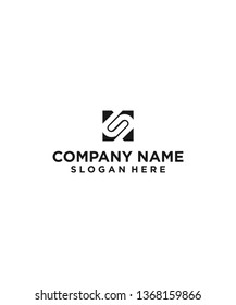 initial logo S