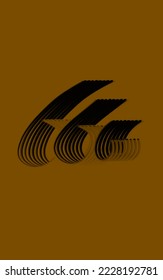 logotipo o símbolo inicial, color degradado