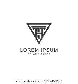 initial logo template