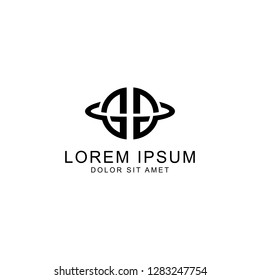initial logo template