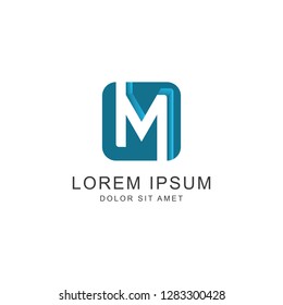 initial logo template