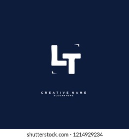 A A Initial logo template vector
