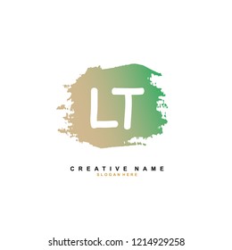 A A Initial logo template vector