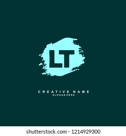 A A Initial logo template vector