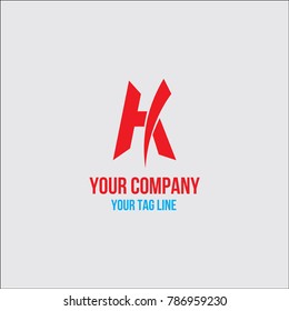 initial logo vector design concept