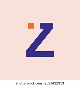 logotipo inicial Z | Letra Z Diseño de Logo Concepto Alfabeto Fuente. Ilustración vectorial.