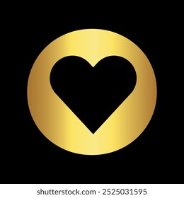 Initial Love Logo combine with letter O vector template