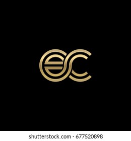 Letters Ec Logo Icon Hd Stock Images Shutterstock