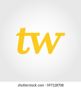 1,111 Tw monogram Images, Stock Photos & Vectors | Shutterstock