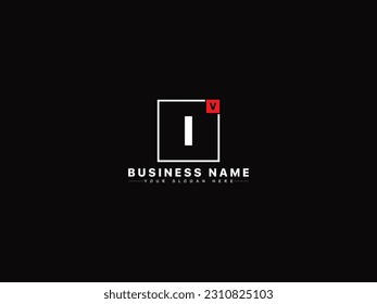 Initial Luxury Vh, Vv, Vi, Vn, Vn Square Letter Logo Royalty Vector Image For Finance Business