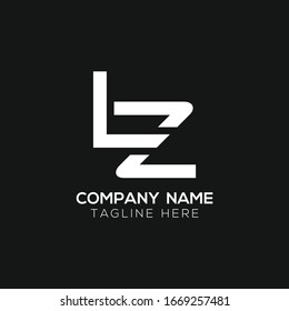 Initial LZ letter Business Logo Design vector Template. Abstract Letter LZ logo Design