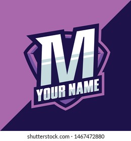 M Gaming Logo Stock Vectors Images Vector Art Shutterstock