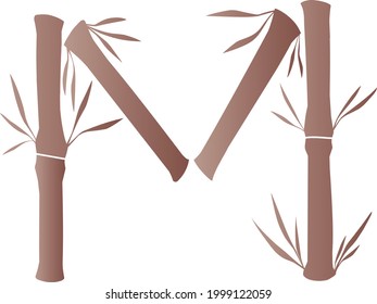 anfängliches M für individuelles und geschäftliches Logo