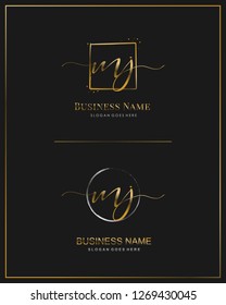 Initial S M Sm Handwriting Logo Stock Vector (Royalty Free) 1255333588 ...