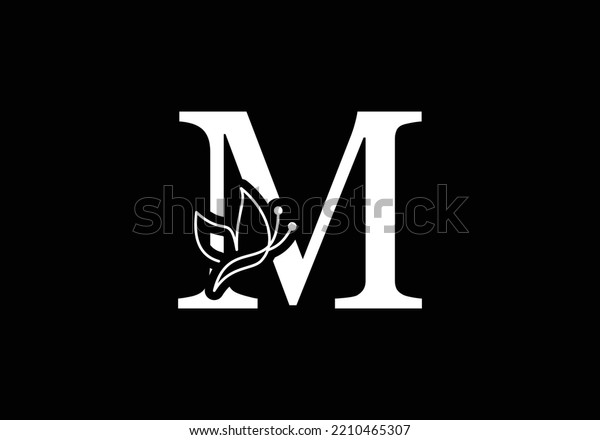 Initial M Letter Alphabet Butterfly Logo Stock Vector Royalty Free 2210465307 Shutterstock