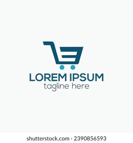 Initial M letter drop shipping delivery flat logo design isolated vector template illustration
