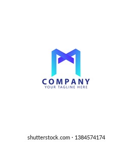 Initial M Logo Design Inspiration vector