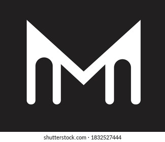 initial m logo letters and logo designs