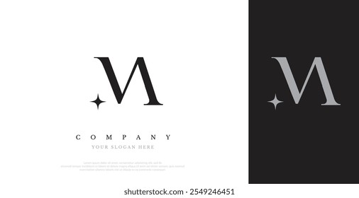 Initial MA Logo Design Vector 