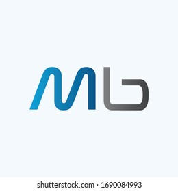 Initial MB letter Logo Design vector Template. Abstract Letter MB logo Design