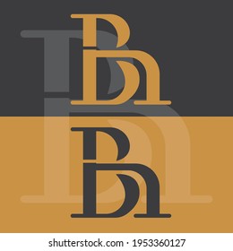 Initial MB Letter Logo Design Vector Template.
