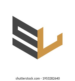 Initial MH Letter Logo Design Vector Template.