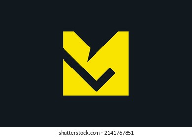 Initial ML LM modern monogram and elegant logo design, Professional Letters Vector Icon Logo on luxury background.
