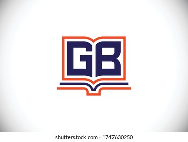 Initial Monogram Letter G B Logo Design Vectorvorlage. Logo-Design für GB-Buchstaben