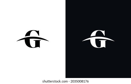 Initial Monogram Letter G Logo Design Vector Template. Graphic Alphabet Symbol for Corporate Business Identity