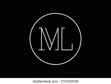 Ml Letters Images Stock Photos Vectors Shutterstock