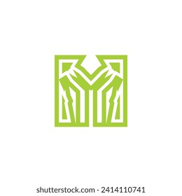 Initial Monogram Letter M Logo Design Vector Template