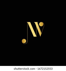 Initial Monogram Letter NV Logo Design Vector Template. NV Letter Logo Design