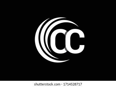 Initial Monogram Letter O C Logo Design Vector Template. OC Letter Logo Design