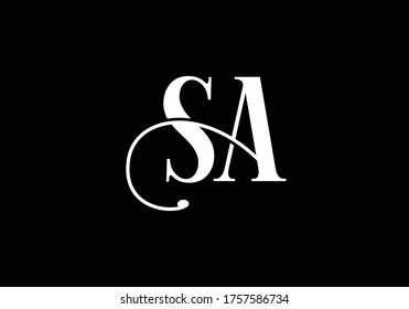 Initial Monogram Letter S Logo Design Stock Vector (Royalty Free ...