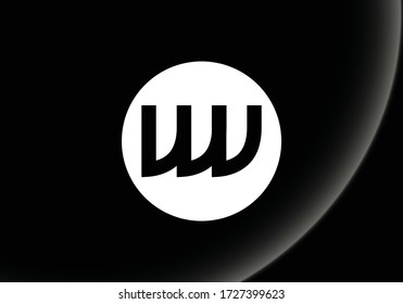 Initial Monogram Letter W V Logo Design Vector Template. Graphic Alphabet Symbol for Corporate Business Identity