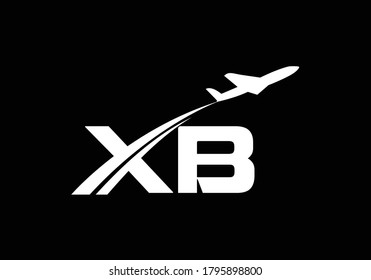 Initial Monogram Letter X B Logo Design Vectorvorlage. Bildzeichen Alphabet Symbol für Unternehmensidentität