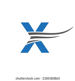 Initial Monogram Letter X Logo Design. Modern X Logotype Vector Template