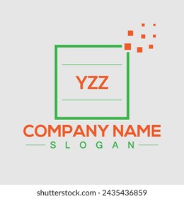Initiale Monogramm-Buchstabe YZZ Logo Design-Vorlage für Branding